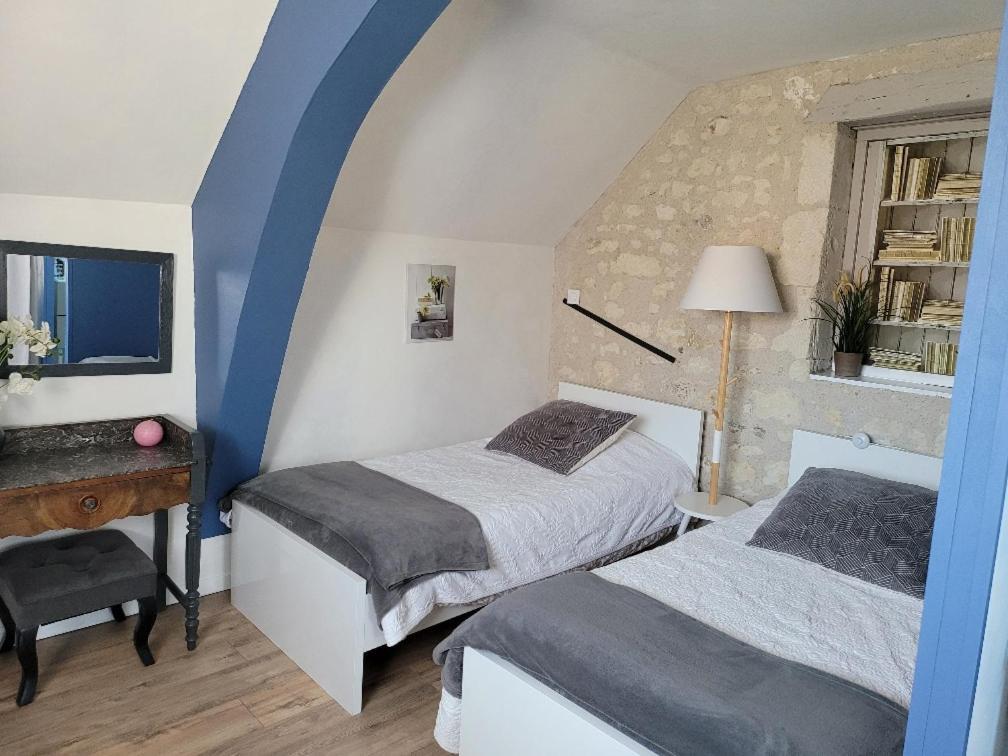 Gites Et Chambres Des Coteaux Sainte-Maure-de-Touraine Exteriör bild